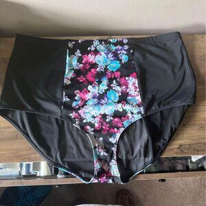 Torrid size 4 swim bottoms